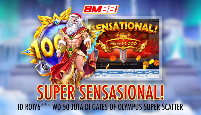 Super Sensasional: ID Roiy6*** WD 50 Juta