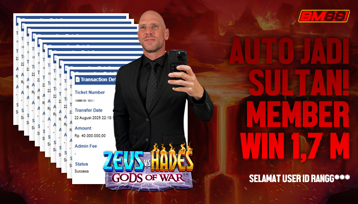 Auto Jadi Sultan! ID Rangg*** Menang 1,7 Miliar di BM88