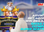 BET 420RB WIN 284,3JT! USERID ARVIN**** PECAH BESAR DI GATES OF OLYMPUS SUPER SCATTER